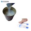 Caoutchouc de silicone liquide souple pour la fabrication de moulage de semelles de chaussures 