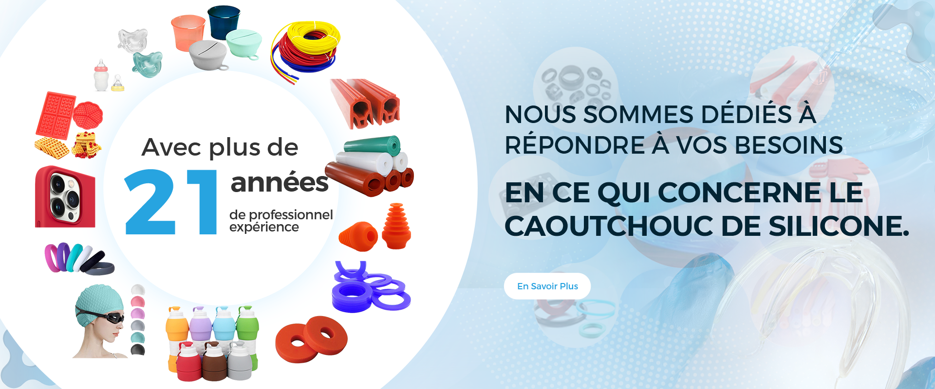 Leading liquid silicone rubber producer with long-term expertise